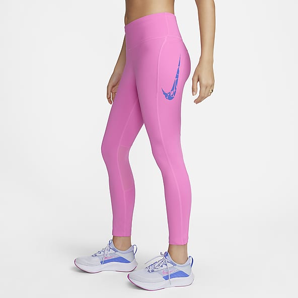 Nike One Women Bronze Eclipse Shine Mid Rise Leggings (DD5439-273) S/M/L/XL/ XXL