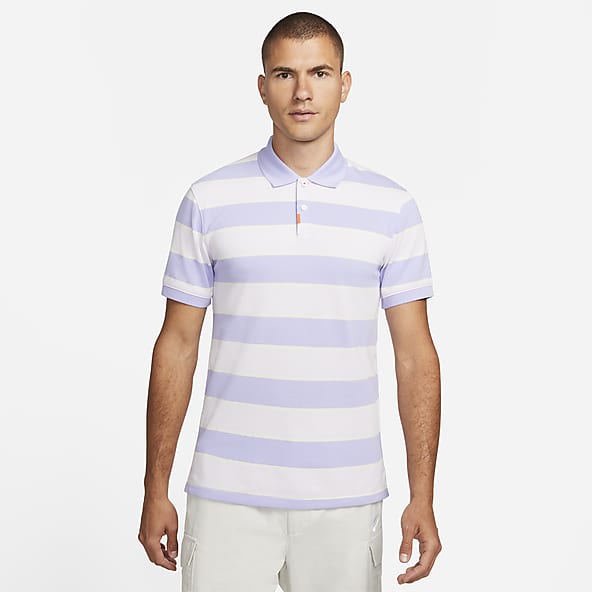 nike essential micro stripe mens short sleeve polo shirt