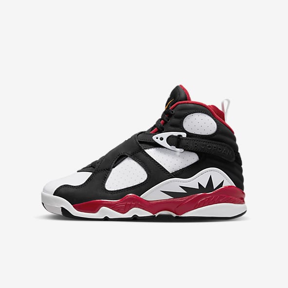 Nike Air Jordan 1 Retro High OG Black Satin Gym Red Shoes 5.5Y/ 7W