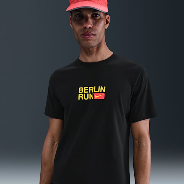 Nike Kortärmad löpar-t-shirt Dri-FIT för män