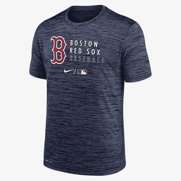 Boston Red Sox Mens V-Neck Dri Fit Pullover Jersey Shirt Small