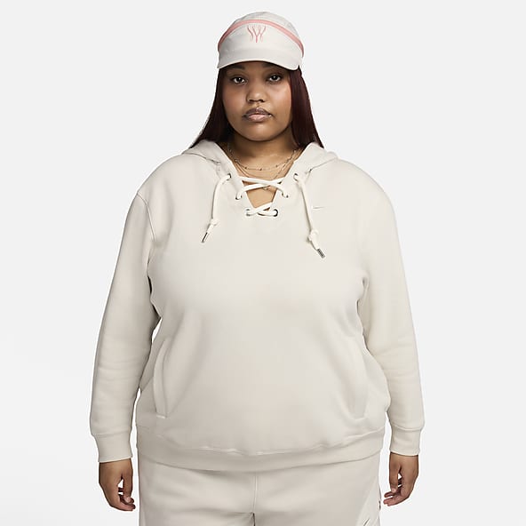 Promocion de verano Cuello en forma de U Fleece Sudaderas con y sin gorro. Nike US