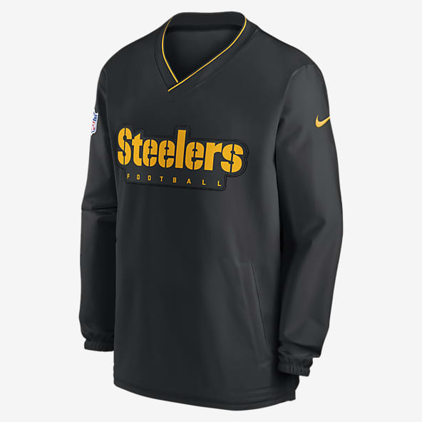 Pittsburgh Steelers Sideline Men's Nike NFL Long-Sleeve Windshirt
