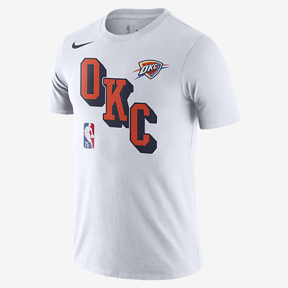 Youth Oklahoma City Thunder Paul George Nike Blue Name & Number T-Shirt