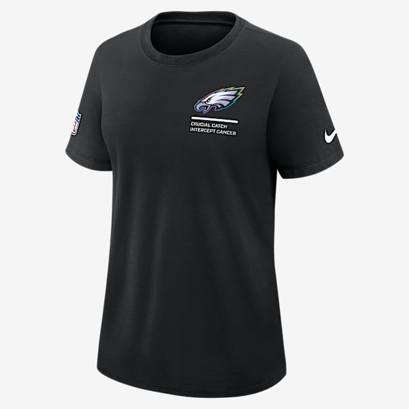 Philadelphia Eagles Crucial Catch Playera Nike Dri-FIT de la NFL para mujer