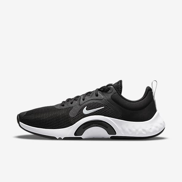 nike black white womens shoes