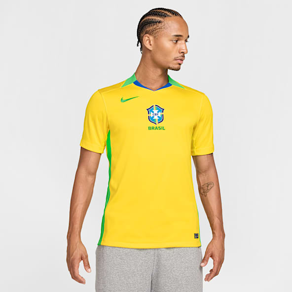 Primera equipación Stadium Brasil 2025 (selección femenina) Camiseta de fútbol Replica Nike Dri-FIT - Hombre