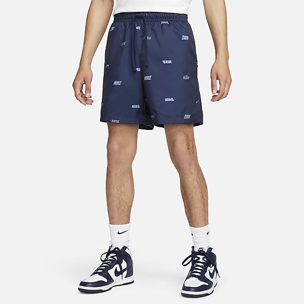 mens nike blue shorts