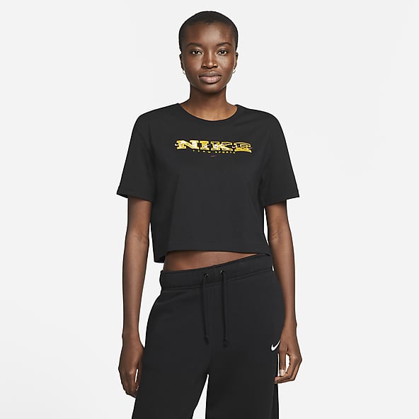 Womens Cropped Tops & T-Shirts. Nike.com