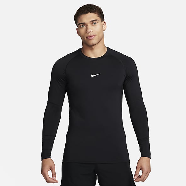  Men's Compression Shirts Long Sleeve Athletic T Shirt Workout  Cool Dry Running Tops Gym Undershirts Sports Baselayers 1/2 Pack :  Clothing, Shoes & Jewelry