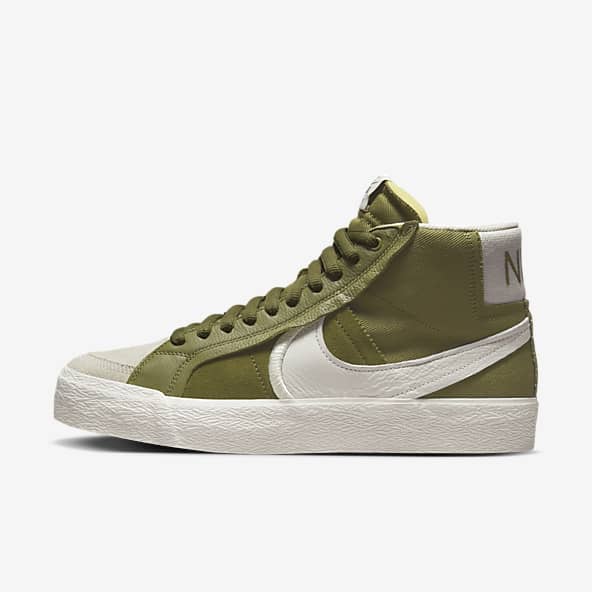 Green Skate Shoes. Nike LU