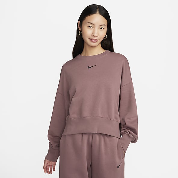 Nike Sportswear Phoenix Cozy Bouclé Women's Slim Cropped Knit Short-Sleeve  Top