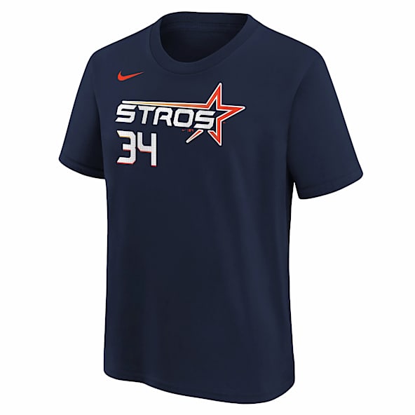 Houston Astros Nolan Ryan City Connect Big Kids' Nike MLB T-Shirt