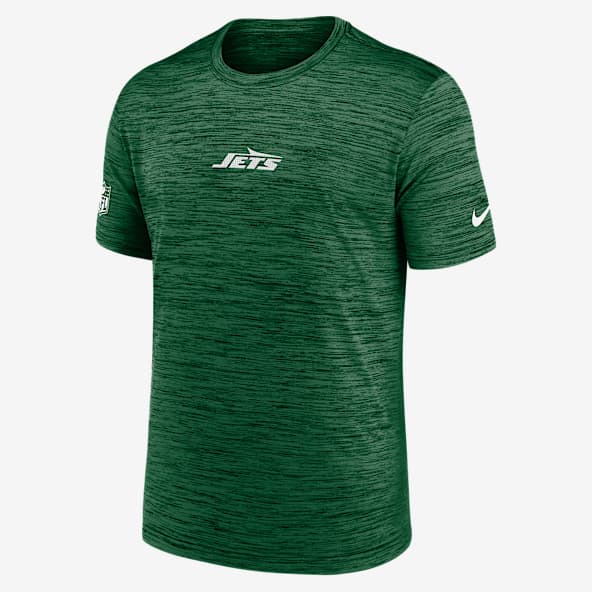 New York Jets Sideline Team Issue Velocity Playera Nike Dri-FIT de la NFL para hombre
