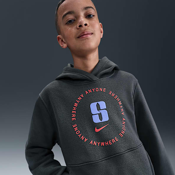 Sabrina Club Fleece Older Kids' Basketball Hoodie
