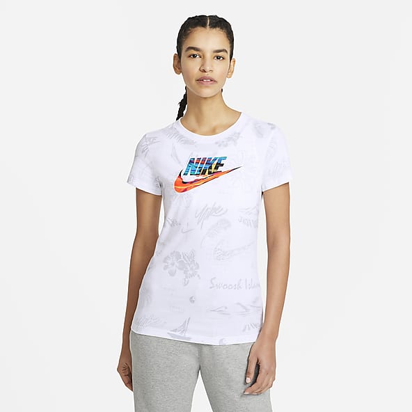 Camiseta nike azul mujer Clearance