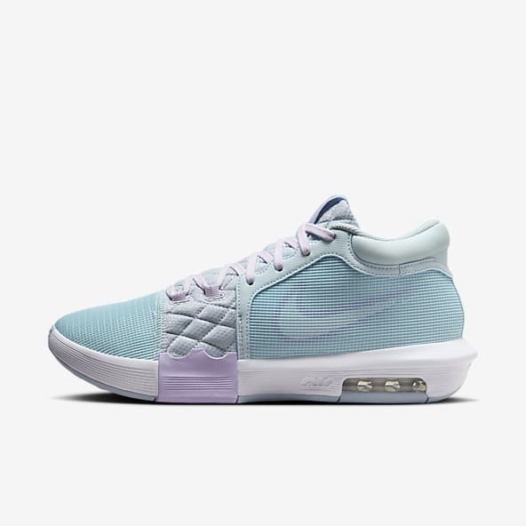 Blue basketball shoes womens discount