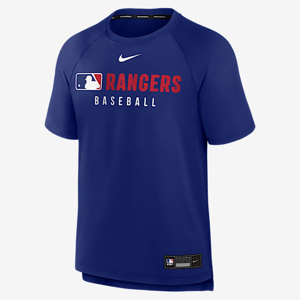 Texas Rangers Authentic Collection Pregame Playera Nike Dri-FIT de la MLB para hombre