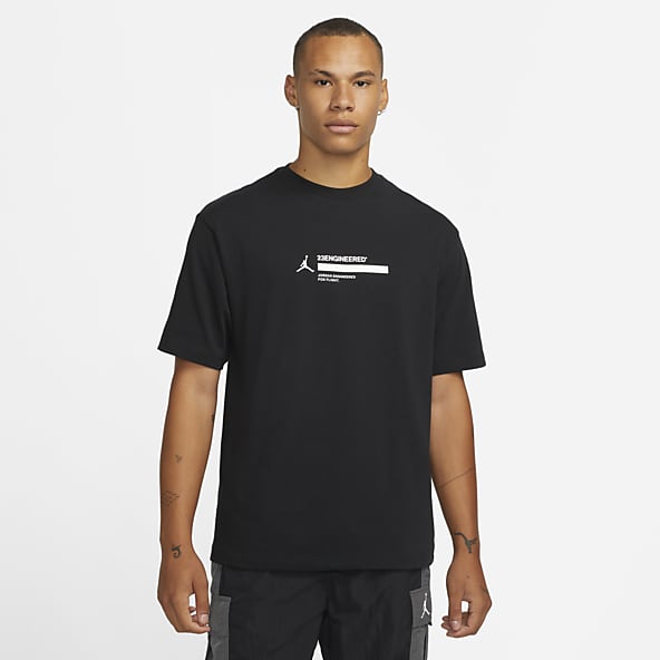 Hommes Jordan Noir Hauts et tee-shirts. Nike LU