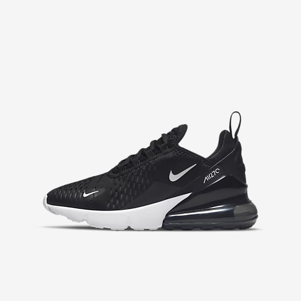 nike light grey air max 270 trainers