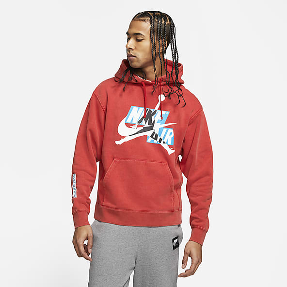red and white nike sweatsuit