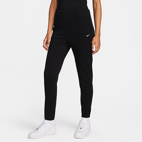 NIKE Nike NSW MLNM ESSNTL - Pantalón de chándal mujer dk grey