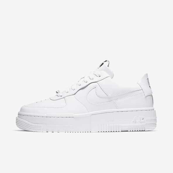 Women's White Air Force 1 Shoes. Nike PH