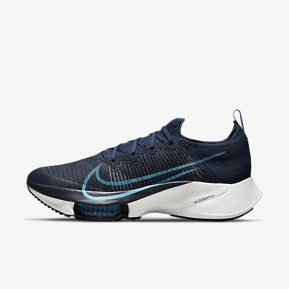 nike gray and blue shoes