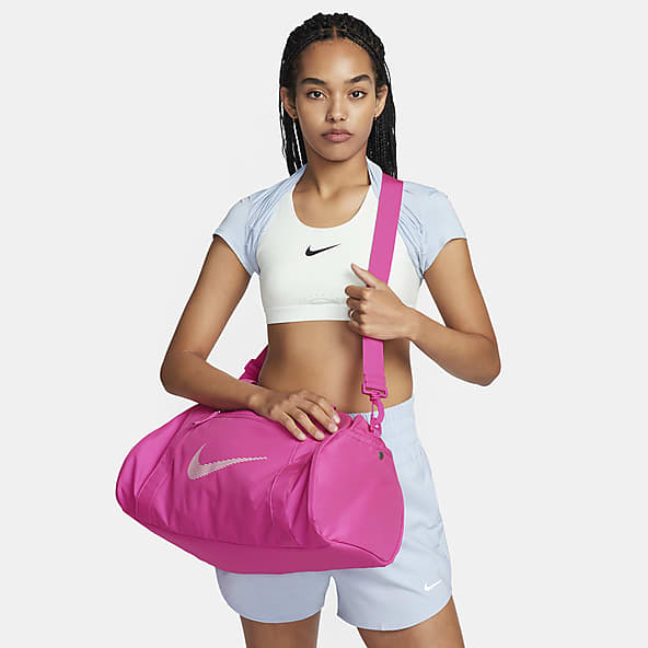 Amazon.com | NIKE Sport, Pink and White, 48cm H x 30cm W x 15cm D | Gym  Totes