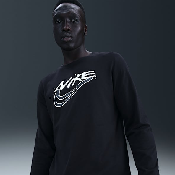 Nike Playera de manga larga Dri-FIT para hombre