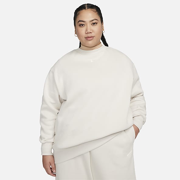 Donna Marrone Girocollo. Nike CH