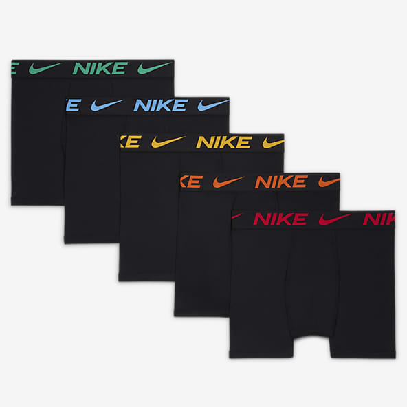 Nike Dri-FIT Nike Dri-FIT Big Kids' Color Pop Boxer Briefs (5-Pack)