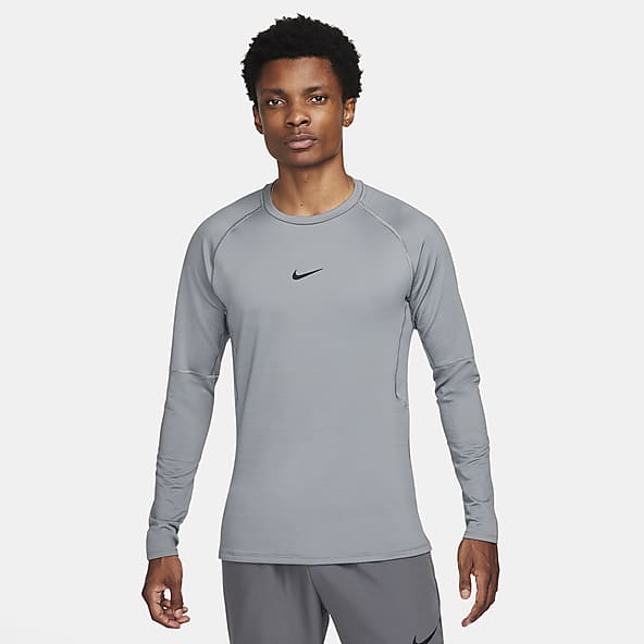 Men's Nike Pro Long Sleeve Shirts. Nike BE