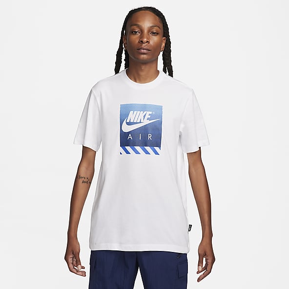 Nike hot sale shirt white