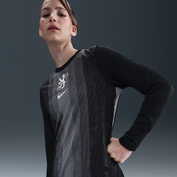 Niederlande 2025/26 Stadium Goalkeeper Nike Dri-FIT Replika-Longsleeve-Fußballtrikot (Damen)