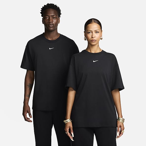 Hombre Negro Playeras y tops. Nike US