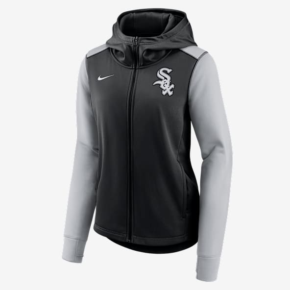 Chicago White Sox Authentic Collection Women's Nike Therma MLB Full-Zip Hoodie