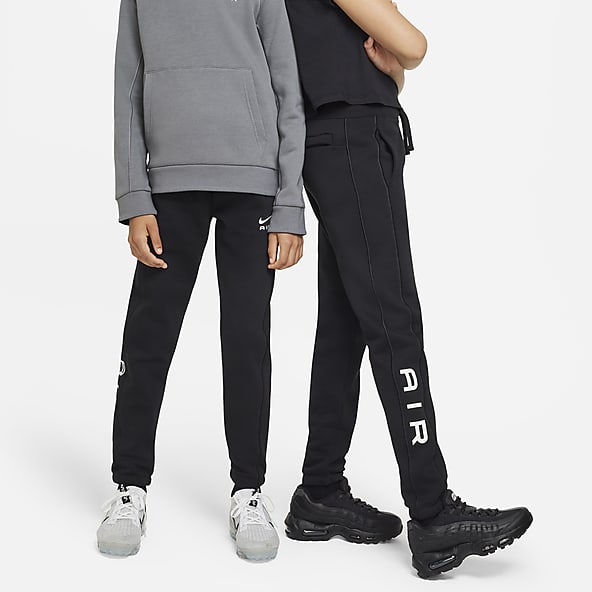 Boys Black Joggers Sweatpants. Nike PT