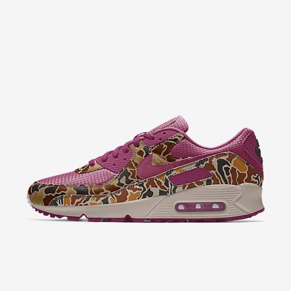 custom pink nike shoes