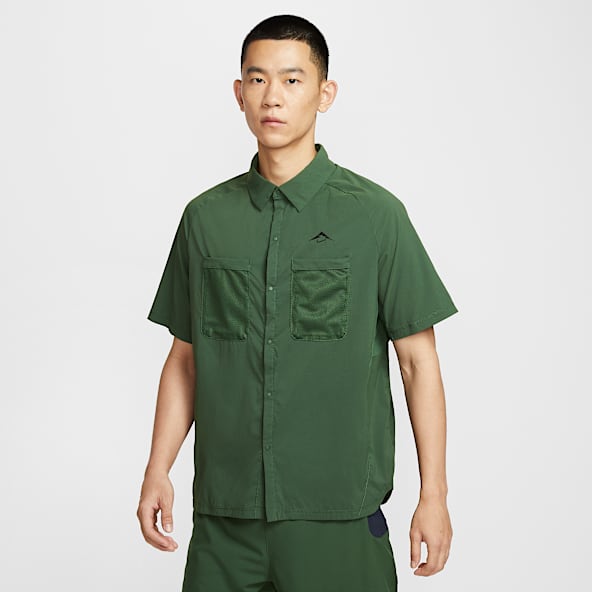 Nike Trail Men's Dri-FIT UV Running Button-Down Top