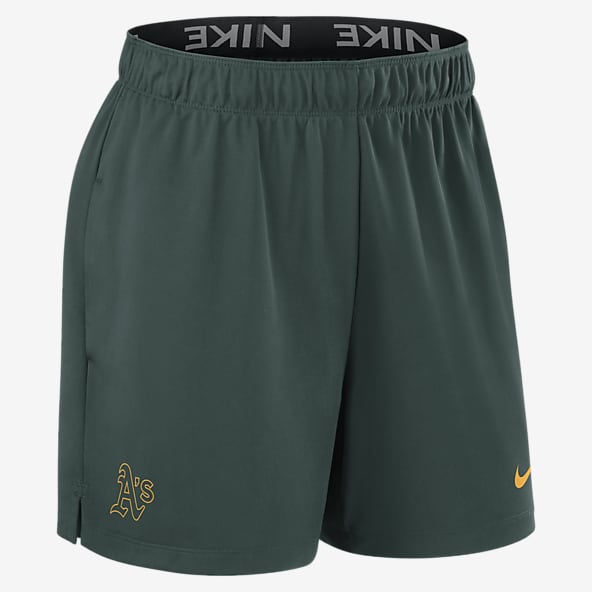 Oakland Athletics Authentic Collection Practice Women's Nike Dri-FIT MLB Shorts