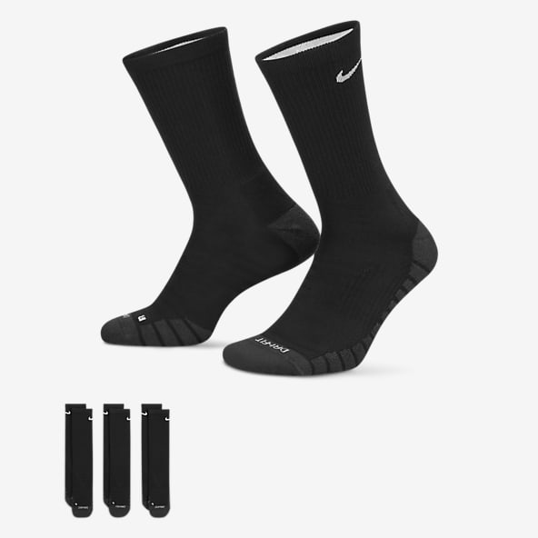 Nike Elite Unisex Crew Basketball Socks - White/Royal - Hibbett