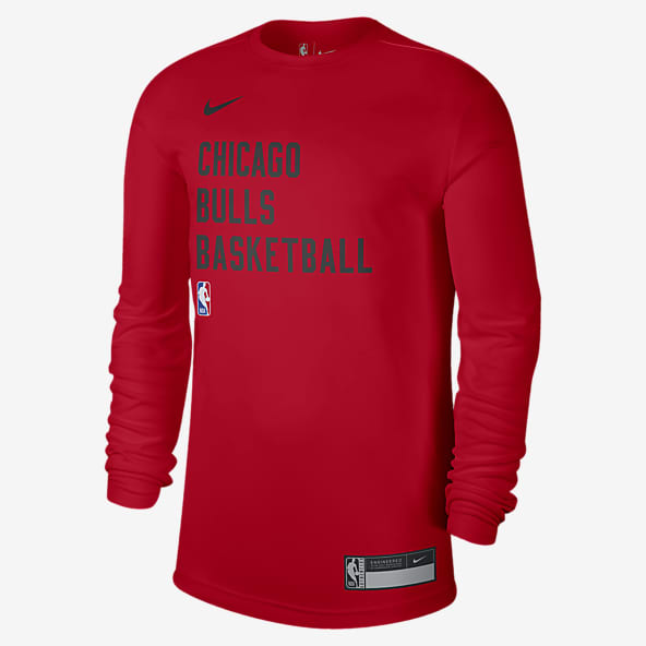 Nike Camiseta para hombre Chicago Bulls City Edition NBA Logo :  Deportes y Actividades al Aire Libre