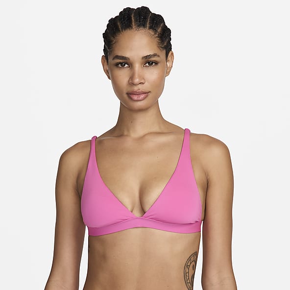 Nike Women's V-Neck Swim Bikini Top