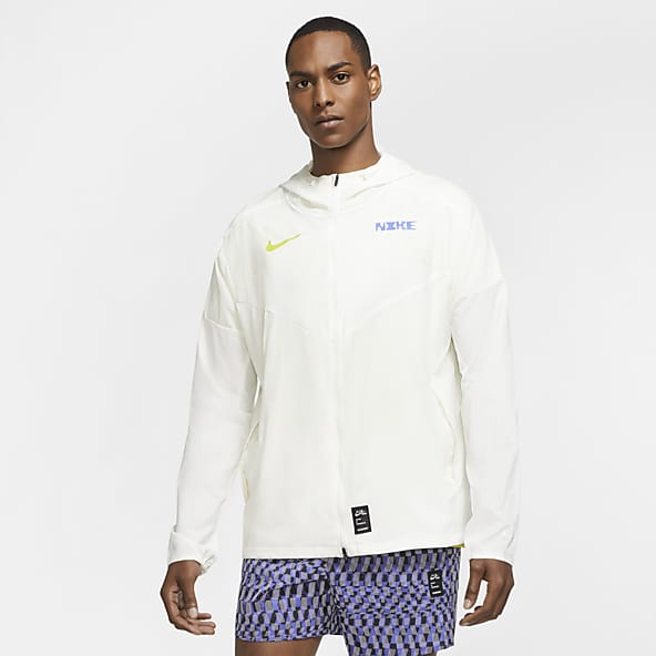 white nike windbreaker
