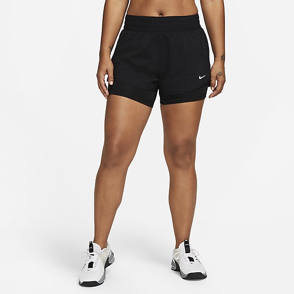 Nike Pro Dri-FIT Women's Mid-Rise 3 Graphic Training Shorts.