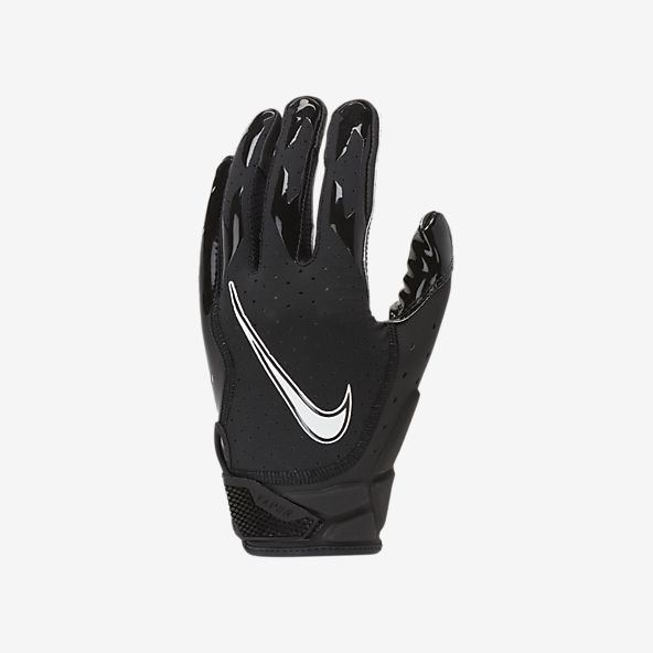 white nike football gloves