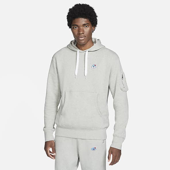 mens grey nike sweatshirt