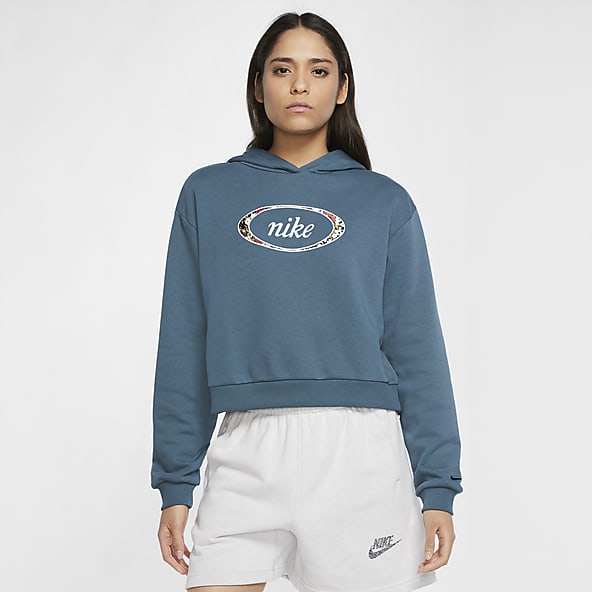 nike sweatshirts women's blue