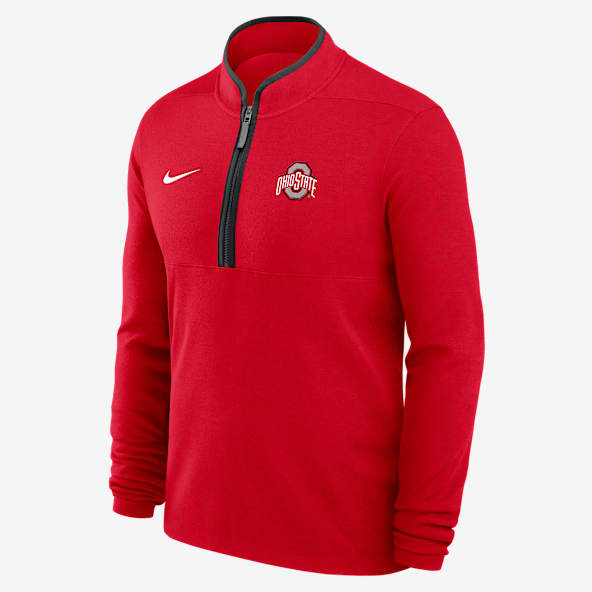 Ohio State Victory Ohio State Victory Men's Nike Dri-FIT College 1/2-Zip Long-Sleeve Top